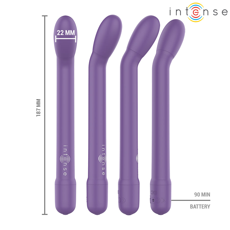 Stimolatore ricaricabile del punto G con 10 modalità di vibrazione