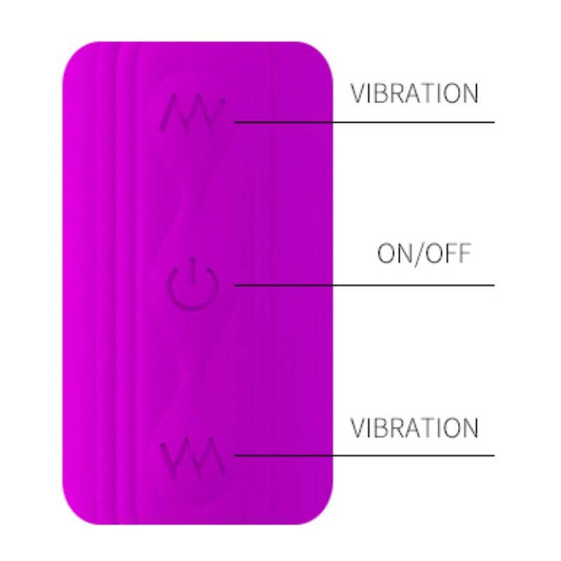 Dream Lovers Whip 2 — Uniseksstimulator met 12 vibratiestanden