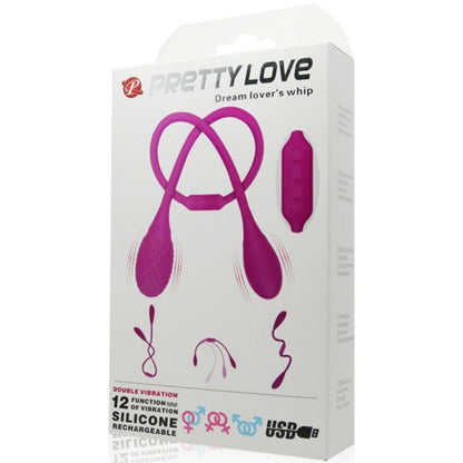 Dream Lovers Whip 2 — Uniseksstimulator met 12 vibratiestanden