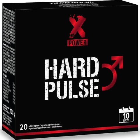 XPOWER - TRATAMIENTO EXPRESO HARD PULSE: EREÇÃO Y RESISTENCIA POR 10 DÍAS - 20 CÁPSULAS