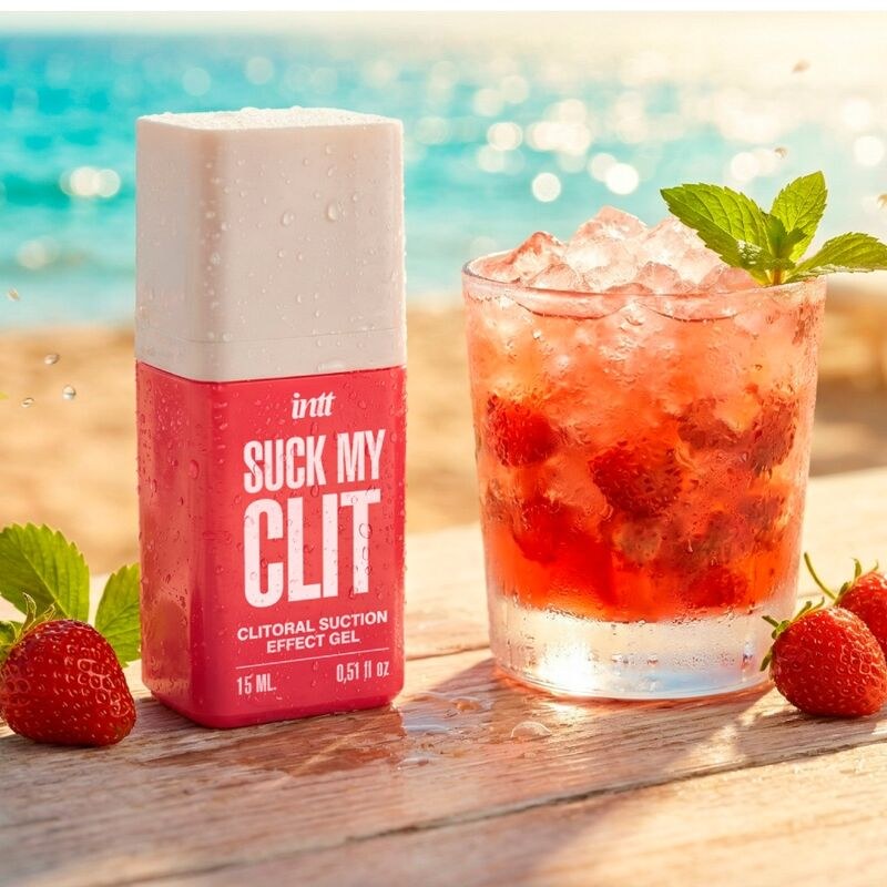 Intt — Suck My Clit Gel com Efeito de Sucção Morango Silvestre 15 Ml — vista adicional 6