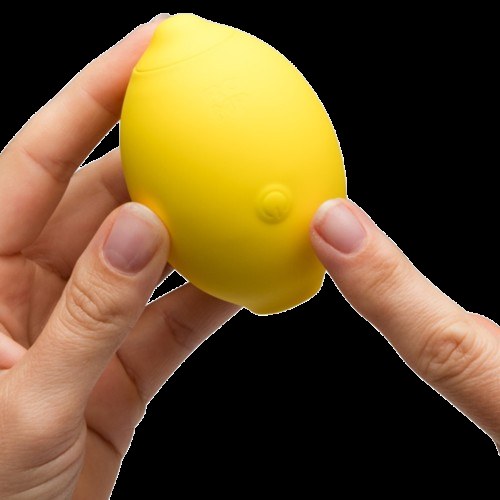 Lemon Crush — Pleasure Air Clitoral Stimulator Yellow — ROMP