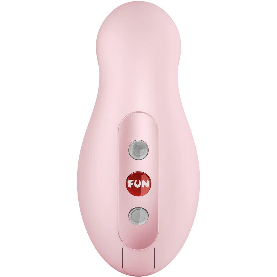 Sugador Clitoriano Fun Factory Luna Air Pulse — vista frontal dos controlos