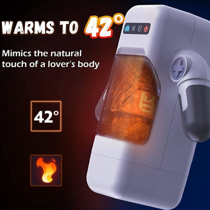 Game Cup — Masturbator met verwarming en smartphonehouder