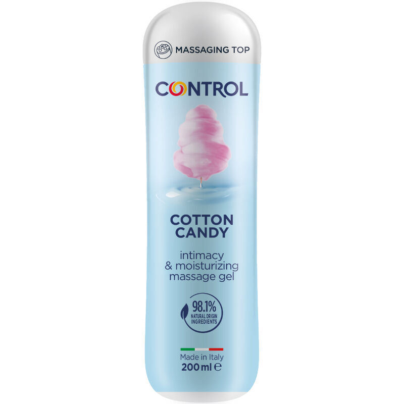 Gel 3 em 1 • Massagem, Hidratação e Aroma Doce — Algodão Doce — vista adicional 2