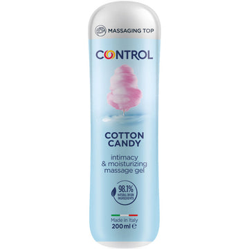 Gel 3 em 1 • Massagem, Hidratação e Aroma Doce — Algodão Doce — vista adicional 2