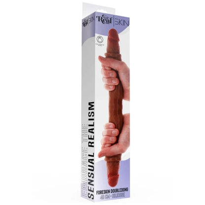Gode Double Get Real Skin Double — silicone à double densité