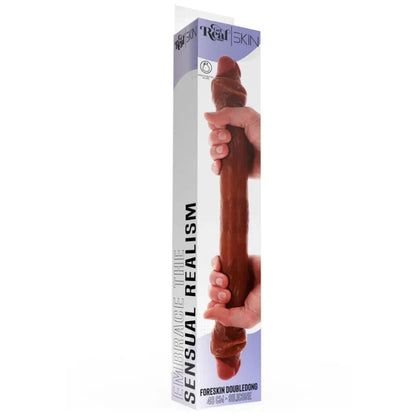 Gode Double Get Real Skin Double — silicone à double densité