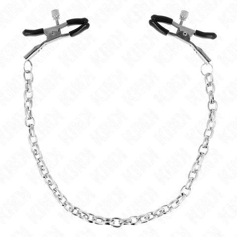 Grampos de Mamilo com Corrente Grossa 30 cm