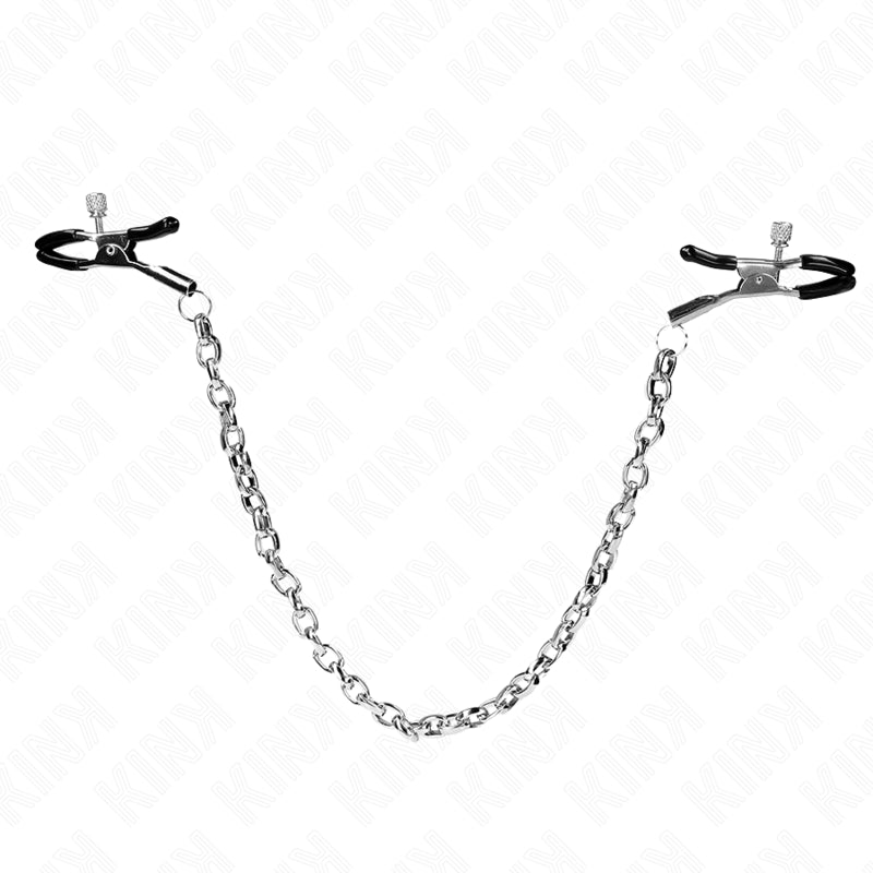 Tepelklemmen met dikke ketting, 30 cm