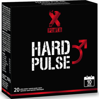 Hard Pulse — Expressformule ter ondersteuning van erectie en uithoudingsvermogen, 20 capsules — XPower