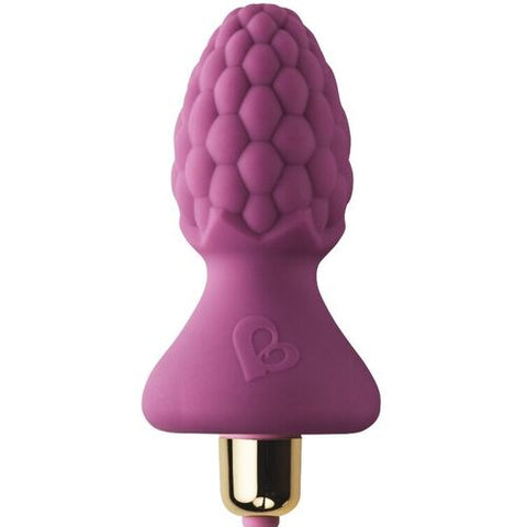 Plug Anal em Silicone com Vibração — 7 Modos — imagem principal