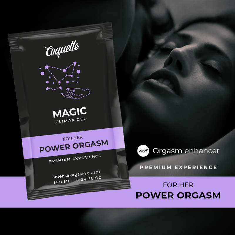 Coquette Chic Desire Magic Climax — Gel Intensificador, 10 ml — imagem 3