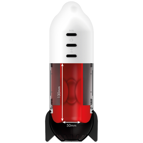 Rocket Masturbator com Vibração e Compressão — imagem principal