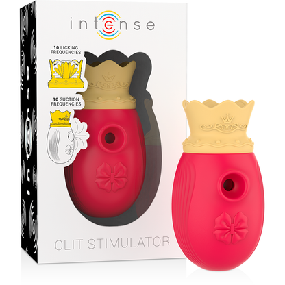 Estimulador de Clitóris 10 Modos de Sucção e Lamber — Intense