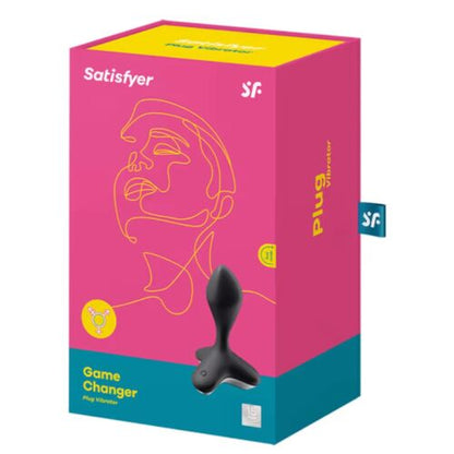 Satisfyer Game Changer – Plug Vibrador Preto com 12 Modos & 2 Motores