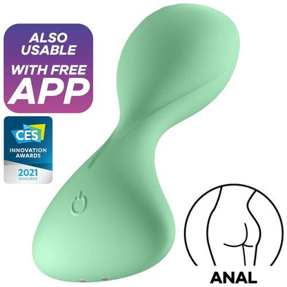 SATISFYER – Trendsetter Plug Anal Vibratório 12 Modos + App Connect