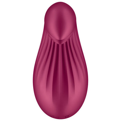 SATISFYER – Vibrador Lay-On com Ponta Curvada e 12 Modos