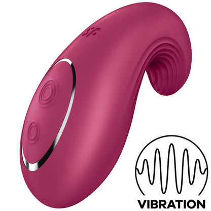SATISFYER – Vibrador Lay-On com Ponta Curvada e 12 Modos