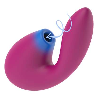 Vibrador de Ponto G com Sucção Clitoriana — CoverMe