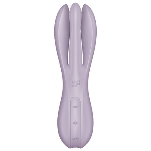 SATISFYER Threesome 2 – Vibrador de 3 Braços com Vibração Poderosa e Estimulação Dupla