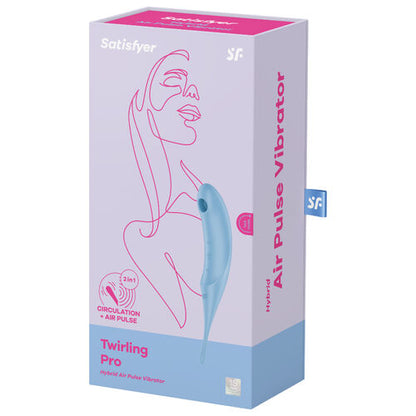 SATISFYER Twirling Pro Air – Estimulador de Ponta Fina com Air-Pulse & Vibração Independente