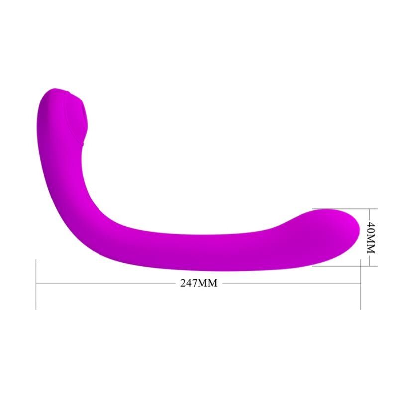Alex — Vibrador Lilás com Sucção Clitoriana — Pretty Love — vista 3