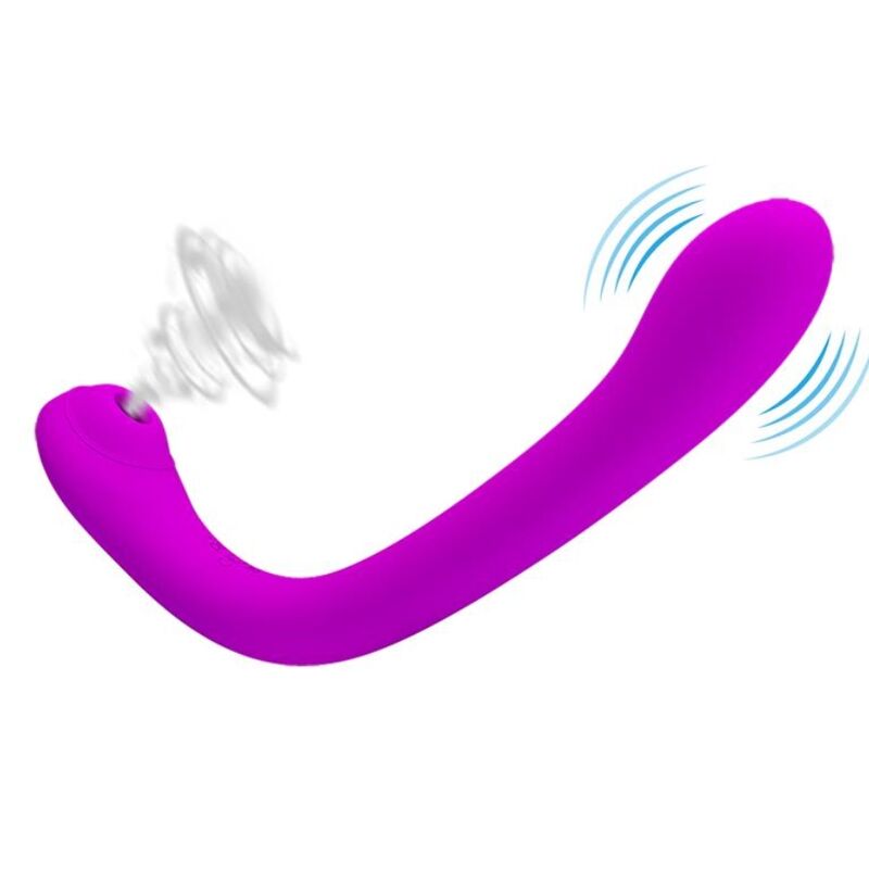 Alex — Vibrador Lilás com Sucção Clitoriana — Pretty Love — imagem principal