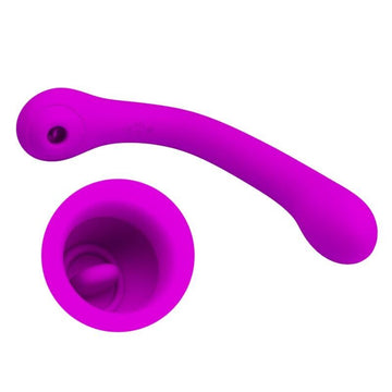 Alex — Vibrador Lilás com Sucção Clitoriana — Pretty Love — vista 2