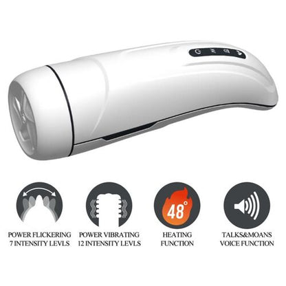 Pretty Love — Masturbador Inteligente Marissa com Vibração, Voz, Sucção e Calor