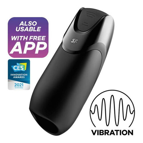 Masturbador vibratório para estimulação da glande — imagem principal