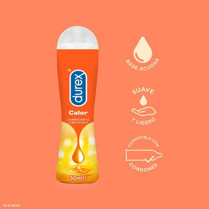 Durex Lubrificante à Base de Água com Efeito de Calor – 50 ml