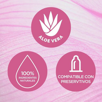 Durex Naturals Extra Sensível – Lubrificante 100% Natural com Aloe Vera 100 ml