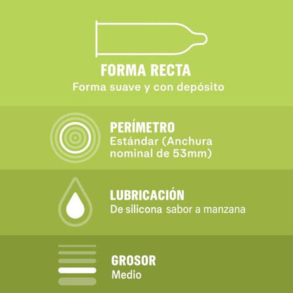 Durex — Preservativos Saboreame 12 Unidades