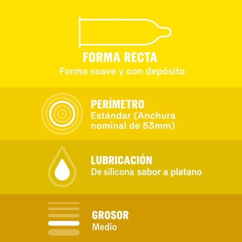 Durex — Preservativos Saboreame 12 Unidades