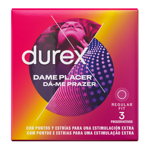 Durex — Preservativos Dá-Me Prazer 3 Unidades