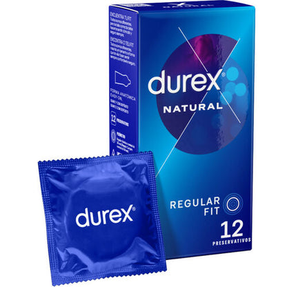 Durex — Preservativos Natural Plus 12 Unidades