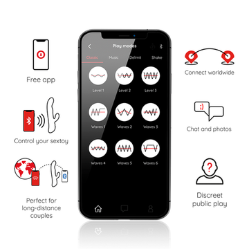 Oslo Rabbit — Vibrador com Vibração & Rotação Controlado por App — vista adicional 2