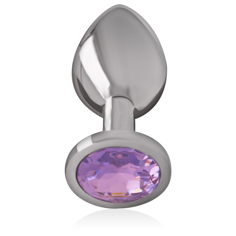 Plug Anal de Alumínio com Cristal Violeta — Intense