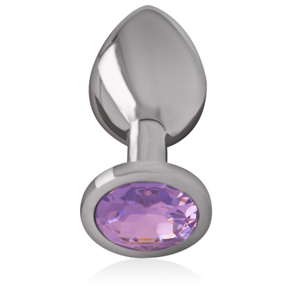 Plug Anal de Alumínio com Cristal Violeta — Intense