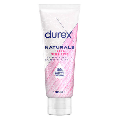 Durex Naturals Extra Sensível – Lubrificante 100% Natural com Aloe Vera 100 ml