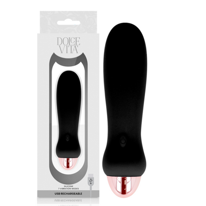 DOLCE VITA – Vibrador Recarregável com 7 Modos e 2 Motores