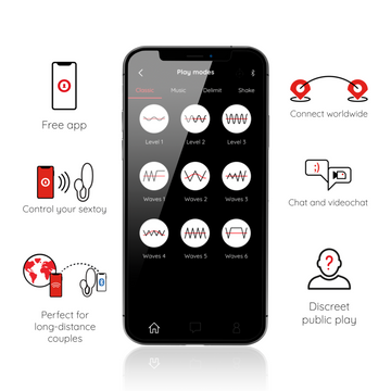 Oninder Tokyo — Ovo Vibratório com Aplicação, Preto — imagem 2
