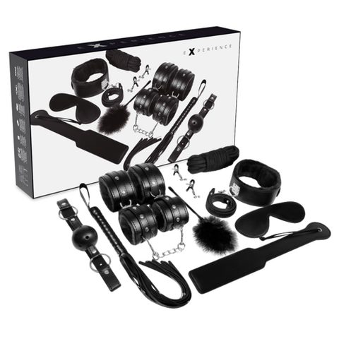 Experience Kit BDSM Black — Conjunto Completo de 11 Acessórios — imagem principal