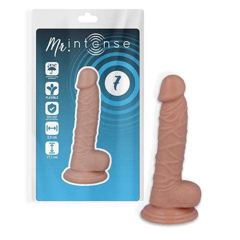 Mr. — Modelo 7 Dildo Realista 17,1 cm com Ventosa — imagem principal