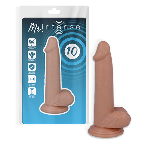 Mr. — Modelo 10 Dildo Realista 18 cm com Ventosa — imagem principal