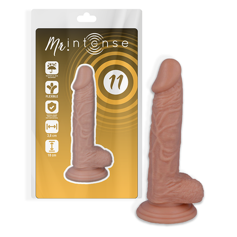 Mr. — Modelo 11 Dildo Realista 18 cm com Ventosa — imagem principal