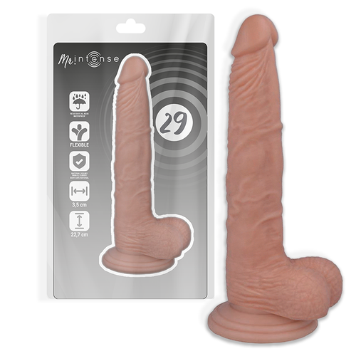 Mr. Intense — Modelo 29 Dildo Realista 22,7 cm com Ventosa