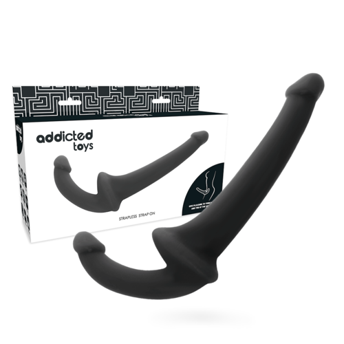 ADDICTED TOYS – Strapless Dildo with Double Penetration & G-Spot Stimulation