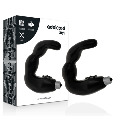 ADDICTED TOYS — Estimulador de Próstata Vibratório em TPR — imagem principal